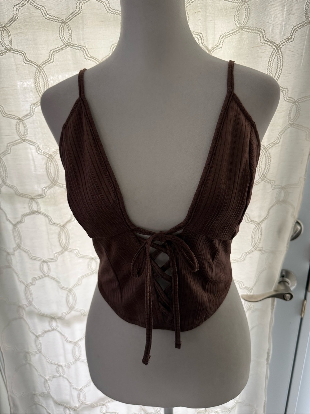 Urban outfitters corset style top
